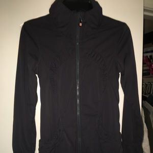 lululemon jacket. deep navy/grey color.